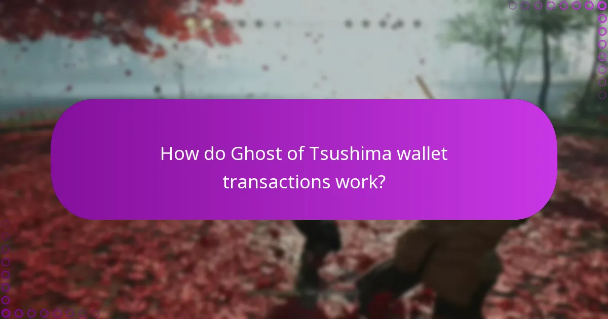 How can I manage my purchases in Ghost of Tsushima?