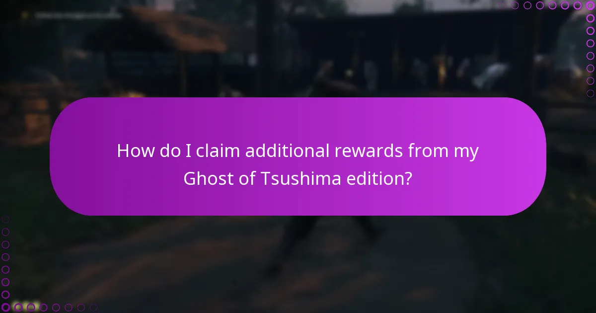 How can I check for updates for Ghost of Tsushima?