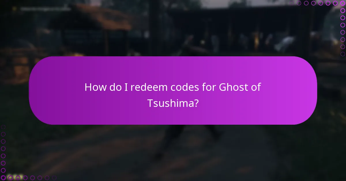 What is the expiration policy for Ghost of Tsushima codes?